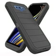 thumbnail image 3 of Asuwish Compatible with Samsung Galaxy Note 9 Phone Case Hybrid Rugged Shockproof Hard Protective Drop Proof Full Body Heavy Duty Mobile Cell Cover for Note9 Not S9 Women Men Black, 3 of 6