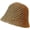 Khaki, variant on Bucket Hat for Women Breathable Thin Woolen Knitted Basin Hat Foldable Literary Artistic Leisure All-Match Sun Hat