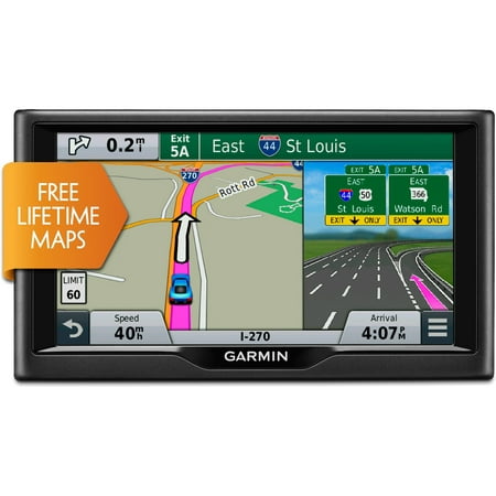 Garmin Nuvi 67LM (Lower 49 States) 6 Inch Dedicated GPS w/ Free Lifetime Map Updates