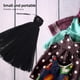 thumbnail image 3 of Ropa de novia para muñecas de 11 pulgadas, vestido de novia, atuendo de princesa, accesorios para muñecas, color negro, 3 of 7