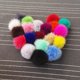 thumbnail image 2 of Xiao Hua Accesorios de decoración, accesorios de pompones, colgantes - Bolas de pompones, pompones para manualidades, bolas de pompones, pompones a granel, 9 cm de diámetro, 15 unidades, azul, 2 of 5