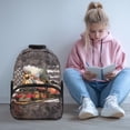 thumbnail image 2 of Yuyamidu Train Backpack for Kids 5-7 Boys American Flag Backpacks for School Bag 3rd Grade Bookbags Middle/Primary School Bookbag, 2 of 7