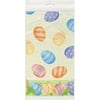 Plastic Spring Easter Table Cover, 84" x 54"