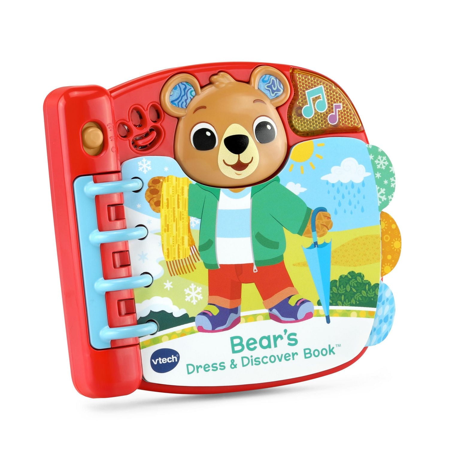 VTech Bear's Dress & Discover Book™ - English Version, 12-36 Months