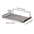 thumbnail image 3 of Rack Router Wall Mount Long Lasting Holder Ideal for Living Room Bedrooms TV Accessories, 3 of 5