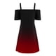 thumbnail image 3 of WILLBEST Maxi Vestidos de Mujer Moda Mujer Casual Cuello En V Manga Corta Correa Espalda Abierta Sexy Vestido con Cremallera Extra Grande, 3 of 3