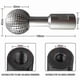 thumbnail image 2 of 10mm Sp Rotary Burr Grinding , Carving, Ing, Eng, Bits, Ball Grinding For 100/115/125 Grinder (silver), 2 of 5