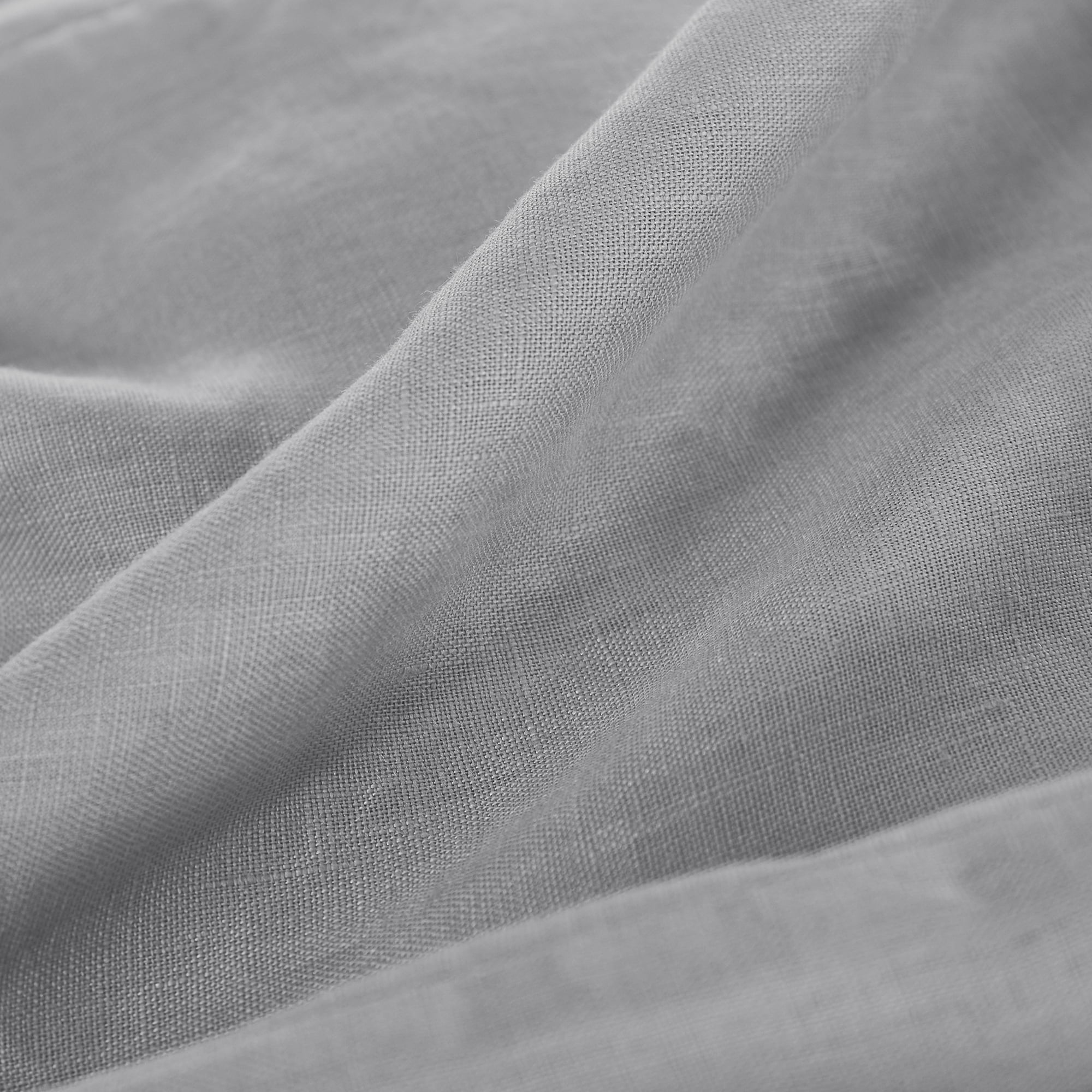 Levtex Home - 100% Linen - Queen Duvet Cover - Washed Linen in Charcoal - Duvet Cover Size (90 x 94in.)