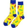 thumbnail image 2 of FATMINGO SOCKS  Crazy Fun Colorful Funny Socks For Men  Casual Mens Crazy Dress Crew Socks  Cool Novelty Socks For The Office Gifts For Guys  Quality Socks Best Value, 2 of 8