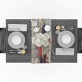 thumbnail image 3 of Creative Design Table Runners 16x72inch Decorative Table Runner for Dinner Parties & Events, Coke Bottle on Beach Wood Grain, 3 of 8
