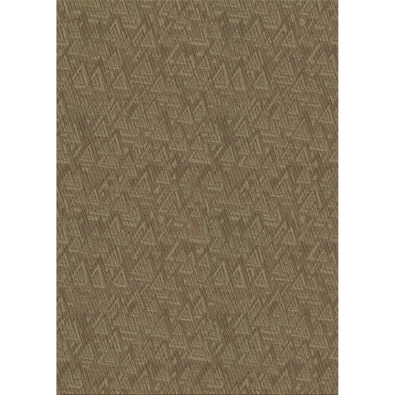Ahgly Company Machine Washable Indoor Rectangle Transitional Red Brown Area Rugs, 4' x 6'