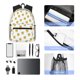 thumbnail image 4 of Easygdp Cute Duck Diver Mochila Casual para Portátil, Mochila para Escuela, Viajes, Negocios, 4 of 6