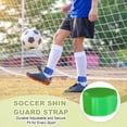 thumbnail image 5 of Soccer Shin Guard Strap Polypropylene Anti Slip Shin Fixed Straps Ankle Guards Fit for Football Cycling Green, 5 of 7