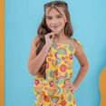 thumbnail image 3 of Yellow Strappy Set for Girls, Ages 4-8 – Stylish Two-Piece Outfit, Comfortable and Trendy, Perfect for Any Occasion, 3 of 4