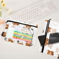 thumbnail image 4 of 2 Pack Flip Folders with Clear PVC Window Binder Pouches 3-Ring Binder Organizer for Office & Home Cute Yaks Cow Pattern, 4 of 6