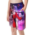 thumbnail image 2 of Harley Quinn Boy'S Swim Trunks Quick Dry Board Shorts Kids Beach Swim Shorts Bathing Suits Swimsuit, 2 of 7