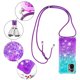 thumbnail image 5 of Funda para Xiaomi Redmi Note 10S 4G/Note 10 4G Brillantina Líquida Divertida Reluciente y con Cristales en Movimiento Cuerpo Cruzado con Cordón Ajustable, 5 of 5
