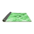 thumbnail image 2 of Ahgly Company Indoor Square Abstract Emerald Green Contemporary Area Rugs, 5' Square, 2 of 4