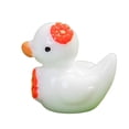 thumbnail image 2 of Dserhfy 12Pcs Mini Resin Floral Ducks Colorful Miniature Duck Figurines Cute Mini Animal Collectibles for Fairy Garden Decor DIY Crafts Fish Tank Decoration, 2 of 8