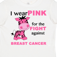 thumbnail image 4 of Inktastic I wear PINK for the fight against Breast Cancer Boys or Girls Toddler T-Shirt, 4 of 5