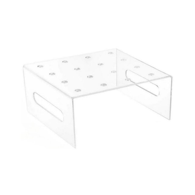 ckepdyeh - Soporte de exhibición para tartas con 16 agujeros, acrílico transparente, para piruletas, bodas, cumpleaños y Navidad
