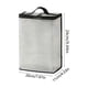 thumbnail image 3 of Bolsas de almacenamiento de ropa para ropa de cama de temporada, organizador transparente de PVC a prueba de polvo con separador H, fácil de plegar, duradero para la organización del armario del, 3 of 6
