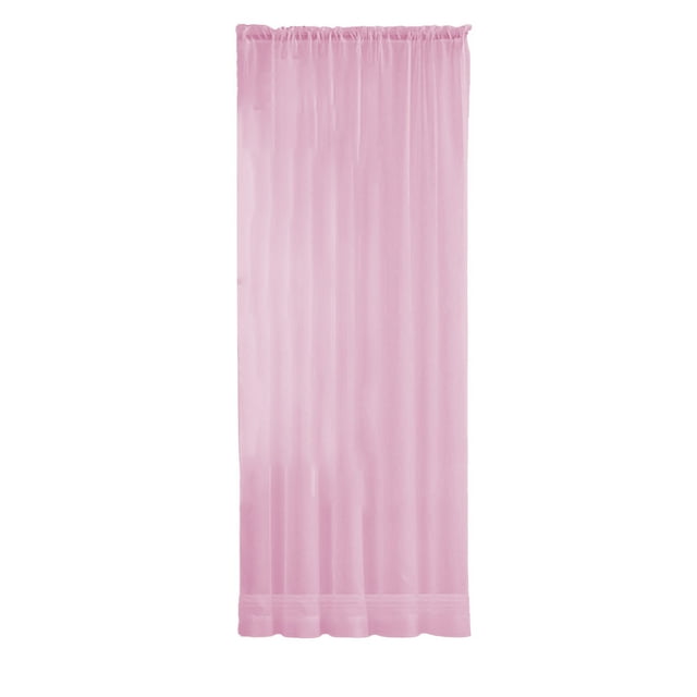 Tringles à Rideaux Décoratives Rideaux de Couleur Unie, Rideaux en Gaze, Rideaux Demi-Rideau, Rideaux en Polyester, Rideaux Décoratifs, Rideaux à Tringle