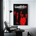 thumbnail image 2 of Good-fellas 1990 American Gangster Crime Movie Poster (36) Artworks Canvas Poster Room Aesthetic Wall Art Prints Home Modern Decor Framed-unframed, 2 of 7