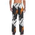 thumbnail image 2 of Top-kevin Abstract Geometric Pattern Vertical Fading Pajama Pants for Men Men's Pajama Pants Mens Pajama Bottoms with Drawstring, 2 of 7
