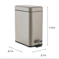 thumbnail image 3 of Mainstays 5L Steel Step Bin, 3 of 5