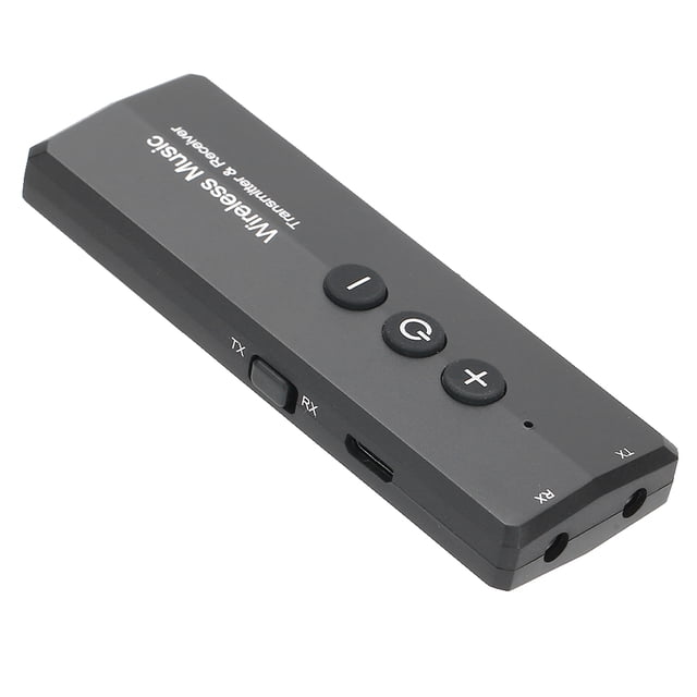 Adaptador de audio, ZF-360A 3 en 1 Transceptor de audio inalámbrico Receptor transmisor Bluetooth Rendimiento finamente sintonizado