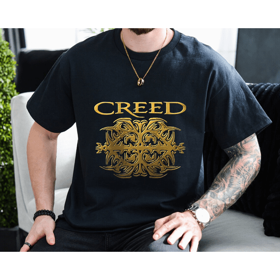 Garage Era Creed 90s Rock Vintage Band Inspired Unisex T-Shirt, up to size 3XL.