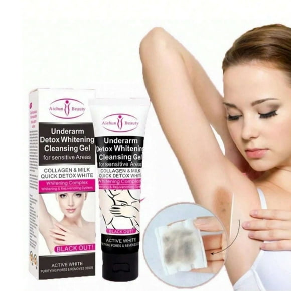 Gel Blanqueador Íntimo Aichun Beauty - Detox Whitening con Colágeno y Leche para Axilas y Zonas Sensibles 60ml