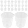 thumbnail image 1 of SHISUYAN 50pcs Clear Plastic Flower Pots for Home Use with Good Durability and Easy Cleaning Small Size, 1 of 9