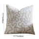 thumbnail image 3 of Funda de almohada decorativa bordada | Funda de cojín de poliéster lavable a máquina | Decoración para el hogar, sofá, 3 of 6