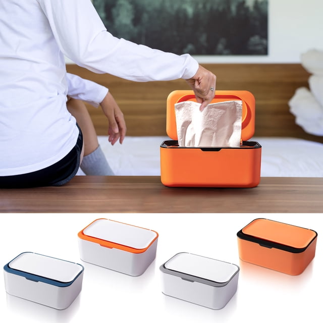 Fiudx Caja de Pañuelos Multifuncional, Diseño Elegante con Tapa, Sellado Antideslizante, Almacenamiento Portátil para Toallitas Húmedas y Servilletas, Ideal para Cocina o Baño, Organización Del Hogar