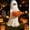 A, variant on Halloween Decoration Ghost Figurine 12in Resin Ghost Statues with Pumpkin Candy Bowl for Outdoor Indoor Front Door, Porch Yard Lawn Party Decor