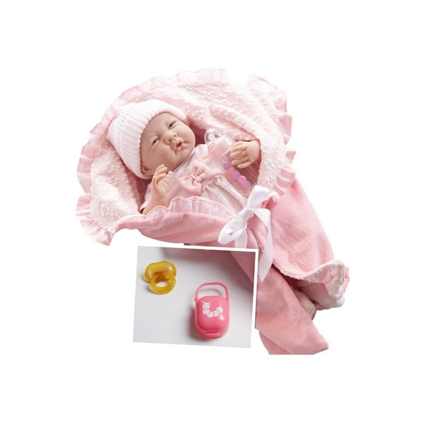 JC Toys La Newborn Deluxe Layette Gift Set - Poupée Souple - 15,5 Po