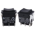 thumbnail image 1 of HY12-9-3 Easy Install Boat Industrial ABS Push Button On Off Rocker Switch Arc New, 1 of 5