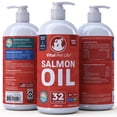thumbnail image 5 of Vital Pet Life Salmon Oil for Dogs & Cats, Skin & Coat & Joint Support, Omega-3 Fish Oil, Value Size 32 oz, 5 of 8
