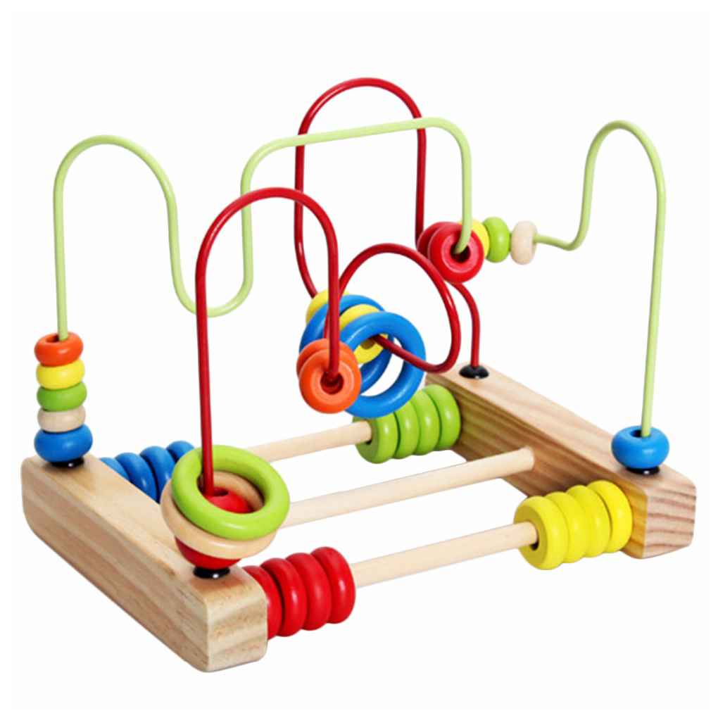 children's toy beads on wire