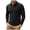 Black, variant on GEWSEY Mens Long Sleeve Polo Shirt Classic Casual Button Collared Fashion Golf Shirts (Hot Pink, 3XL)