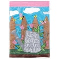 thumbnail image 2 of Magnolia Gardens FLAG-2100 13 x 18 in. Life Began In A Garden Flag, 2 of 2