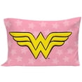 thumbnail image 4 of Warner Bros. Wonder Woman Pink 4-Piece Toddler Bedding Set, Toddler Girl, 4 of 7