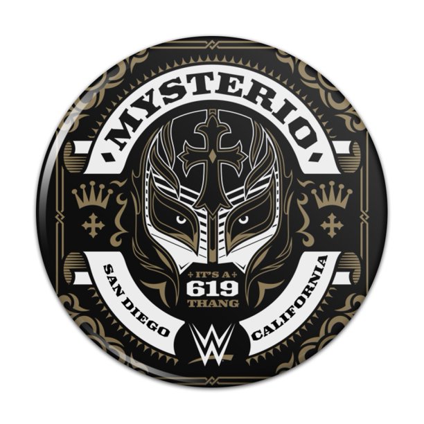 Wwe Rey Mysterio 619 Thang Pinback Button Pin Walmart Com