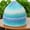 Light Blue, variant on SYMOID Ombre Knitted Beanie for Women, Blue Winter Warm Cuffed Beanie 100% Polyester, One Size Fits Most Casual Trendy Winter Headwear,Size Free Size