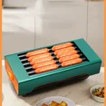 thumbnail image 2 of Máquina para hacer salchichas asadas, 220 V, para escritorio, para el hogar, pequeña, multifuncional, para desayuno y salchichas, 2 of 5