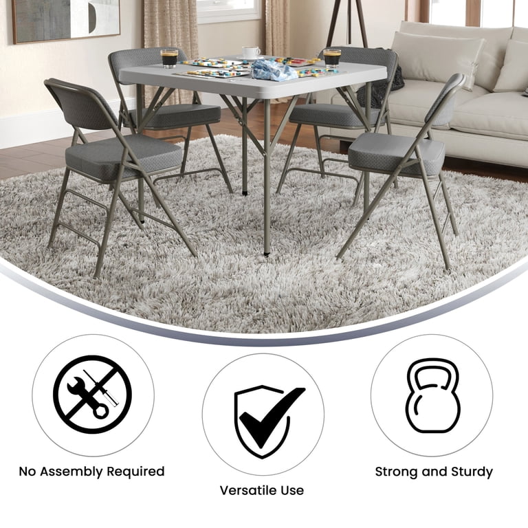 フラッシュファニチャー（Flash Furniture） ヘラクレスシリーズ Flash Furniture Hercules Series Adult Metal Folding Chairs with