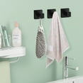 thumbnail image 4 of Shower Hooks for Inside Shower Ikeay Modern Stainless Steel Wall Hooks Set – Rustproof, Easy Install with Concealed Screws, Perfect for Towels, Coats, And More Wall Hooks Adhesive, 4 of 5