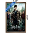 thumbnail image 3 of Harry Potter and the Deathly Hallows: Part 2 - One Sheet Wall Poster, 14.725" x 22.375", Framed, 3 of 3